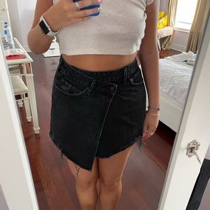 Agolde denim skirt
